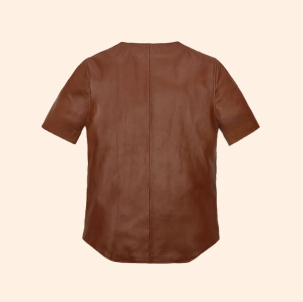 Leather T-Shirt