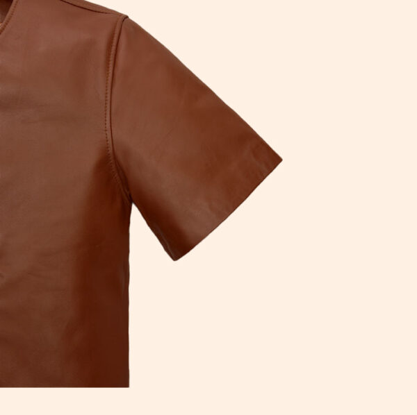 Leather T-Shirt