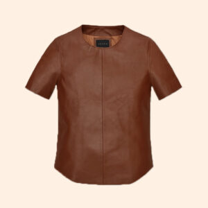 Leather T-Shirt